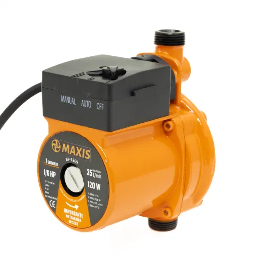 Electric Hot Water Tank Circulation Pump Low Power High Pressure Booster